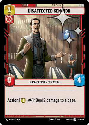 Disaffected Senator