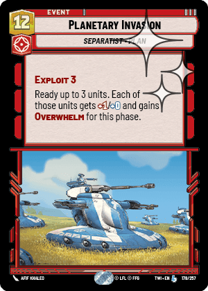 Planetary Invasion