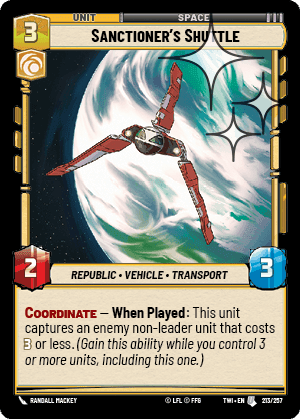Sanctioner's Shuttle