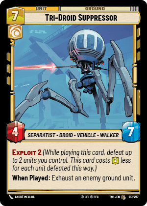 Tri-Droid Suppressor