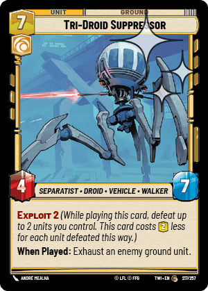 Tri-Droid Suppressor