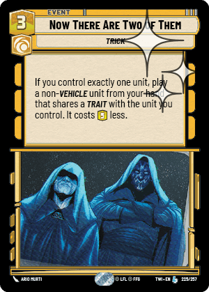 Now There Are Two of Them