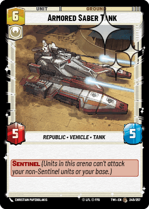 Armored Saber Tank