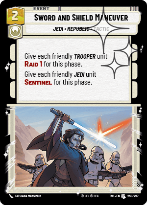 Sword and Shield Maneuver