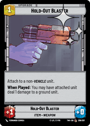 Hold-Out Blaster