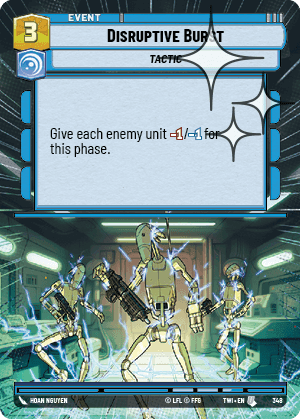 Disruptive Burst