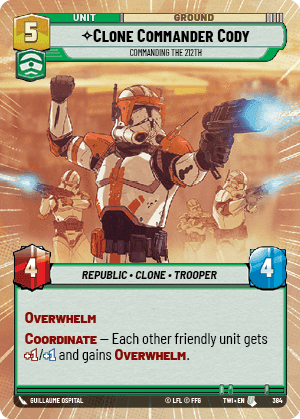 Clone Commander Cody
