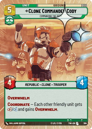 Clone Commander Cody