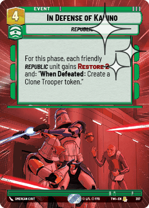 In Defense of Kamino