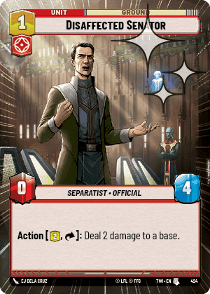 Disaffected Senator