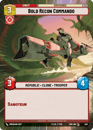 Bold Recon Commando