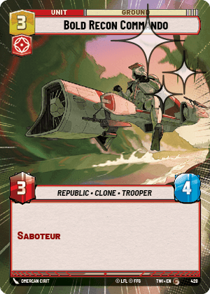 Bold Recon Commando