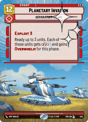 Planetary Invasion