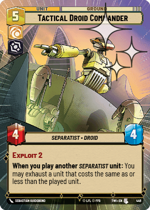 Tactical Droid Commander