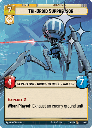 Tri-Droid Suppressor