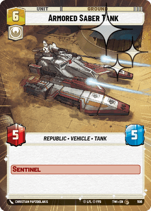 Armored Saber Tank