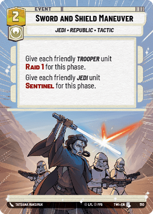Sword and Shield Maneuver