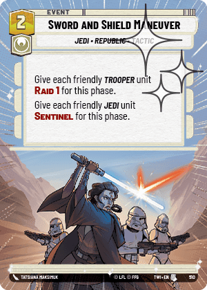 Sword and Shield Maneuver